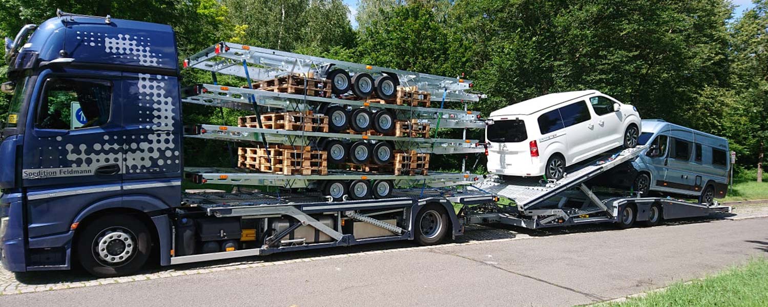Logistikplanung Fahrzeugtransporte